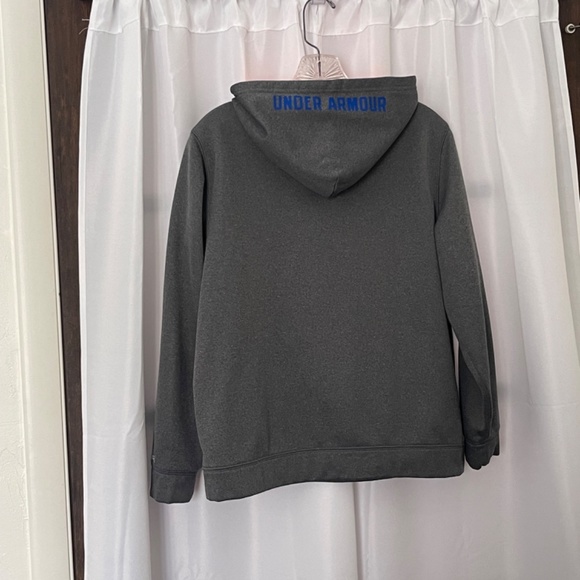 Under Armour Storm Relaxed Fit Gray Hoodie - Picture 8 of 9